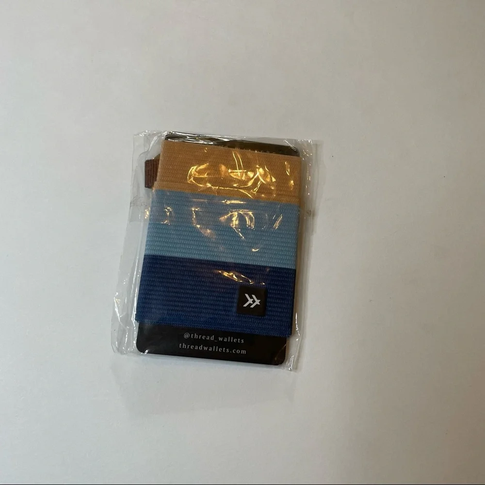 Striped Thread Wallet - Picture 3 of 4